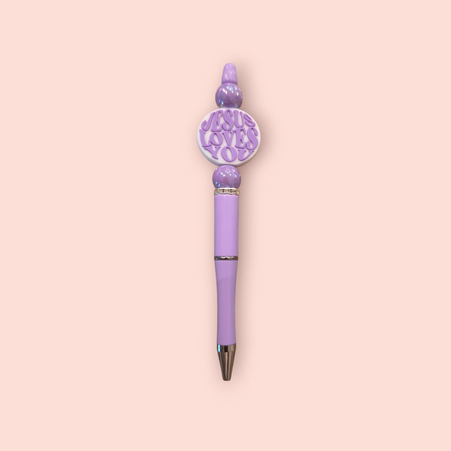 Jesus Loves You Purple Pen