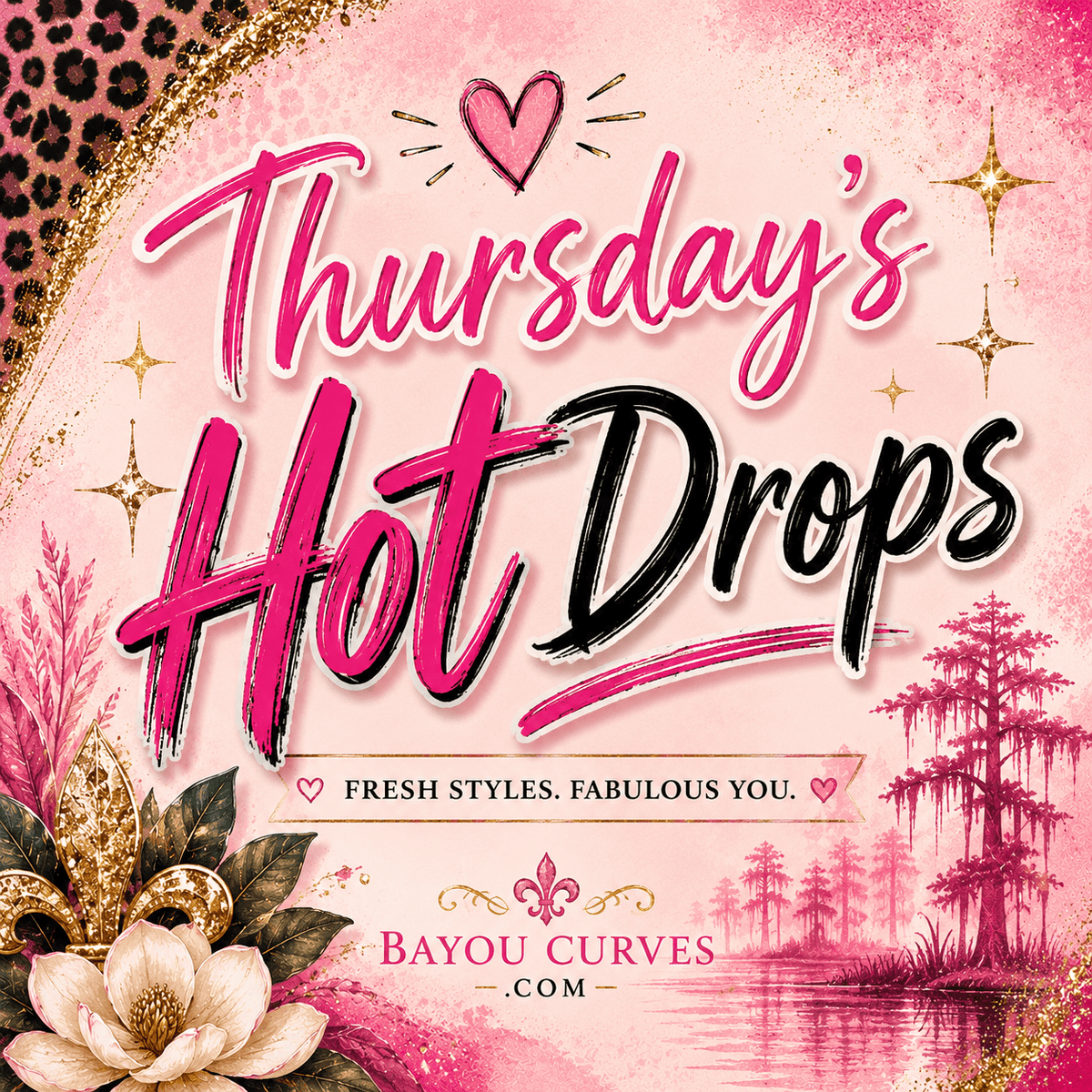 Thursday's Hot Drops 🔥 - Bayou Curves