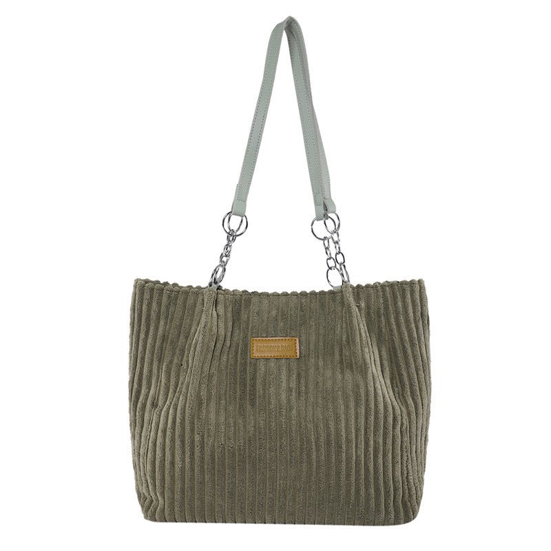 Large Capacity Tote Bag - Bayou Curves