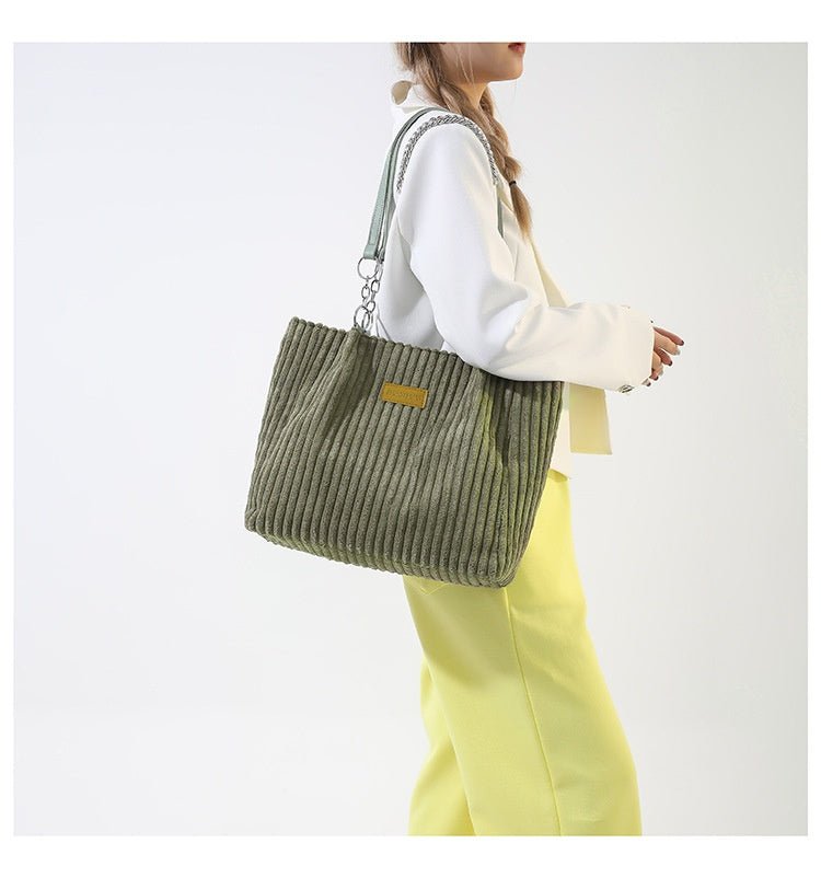 Large Capacity Tote Bag - Bayou Curves