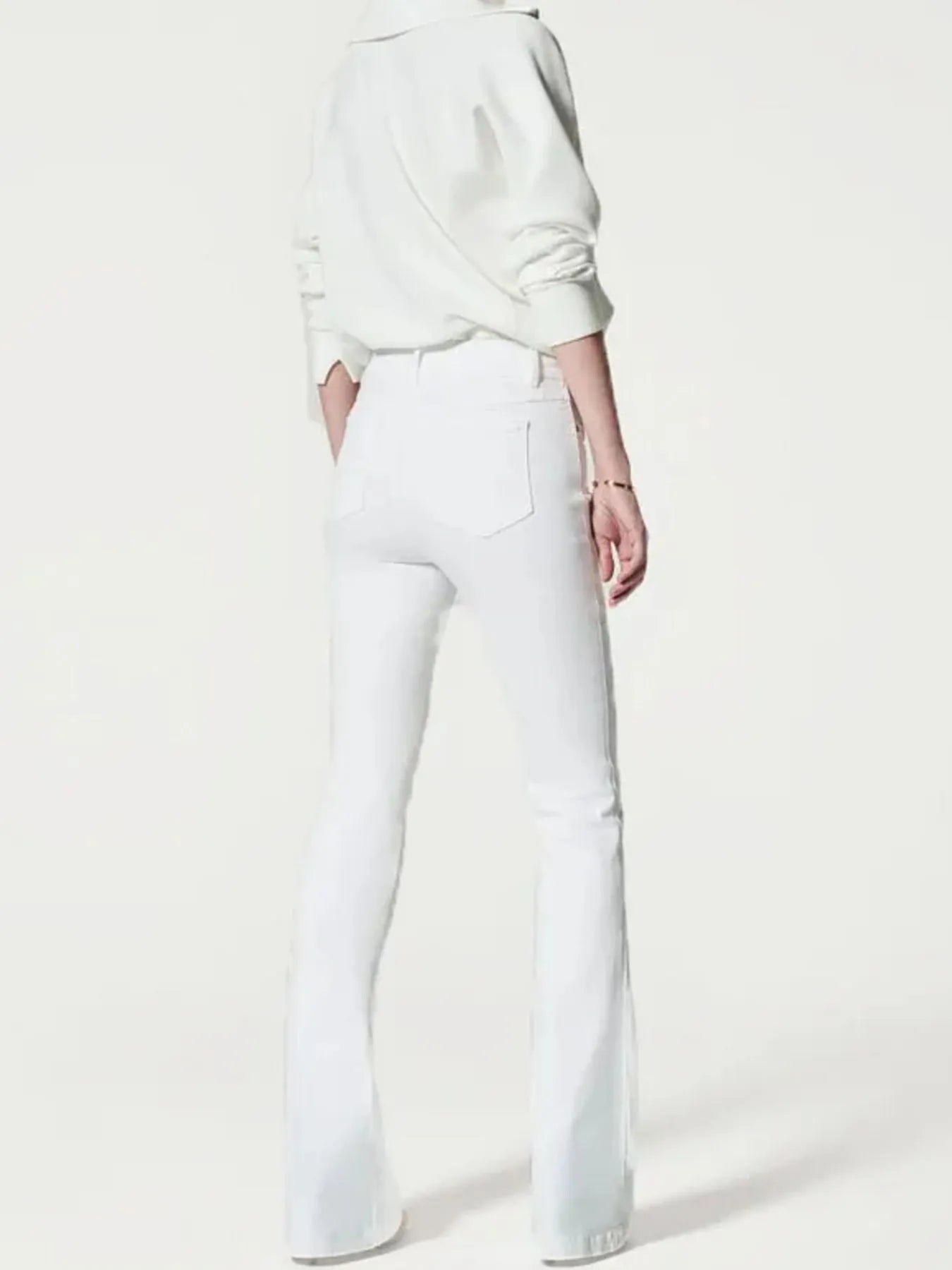 Full Size High-Waisted Flare Jeans Plus Size - Bayou Curves