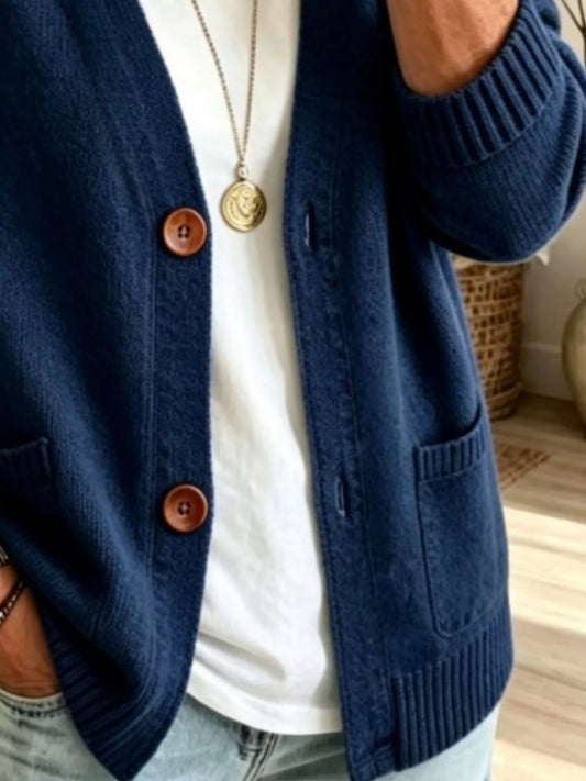 Everyday Easy Button Cardigan - Bayou Curves