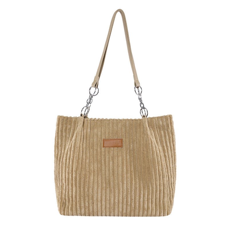 Large Capacity Tote Bag - Bayou Curves