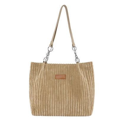Large Capacity Tote Bag - Bayou Curves