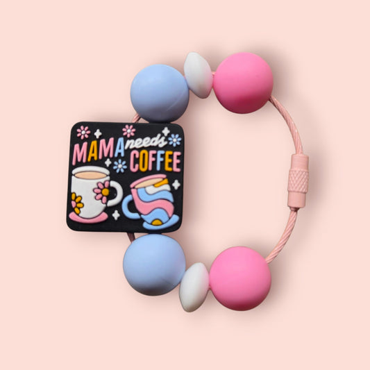 "Mama Needs Coffee" Tumbler Charm