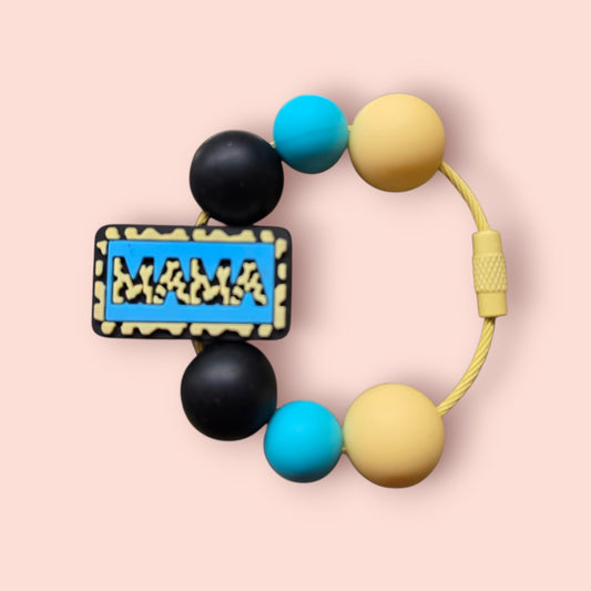 "Mama Blue" Tumbler Charm
