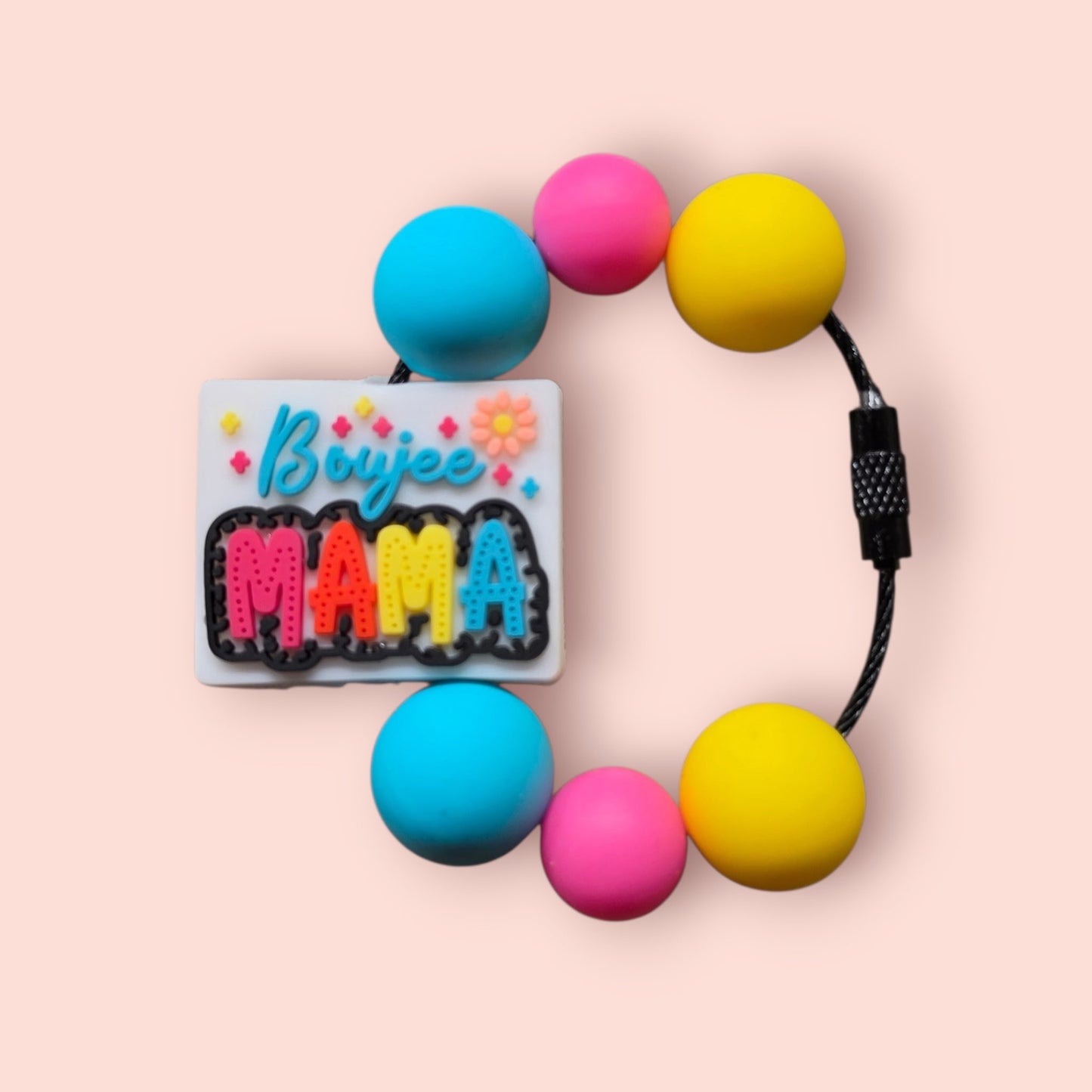 "Boujee Mama" Tumbler Charm