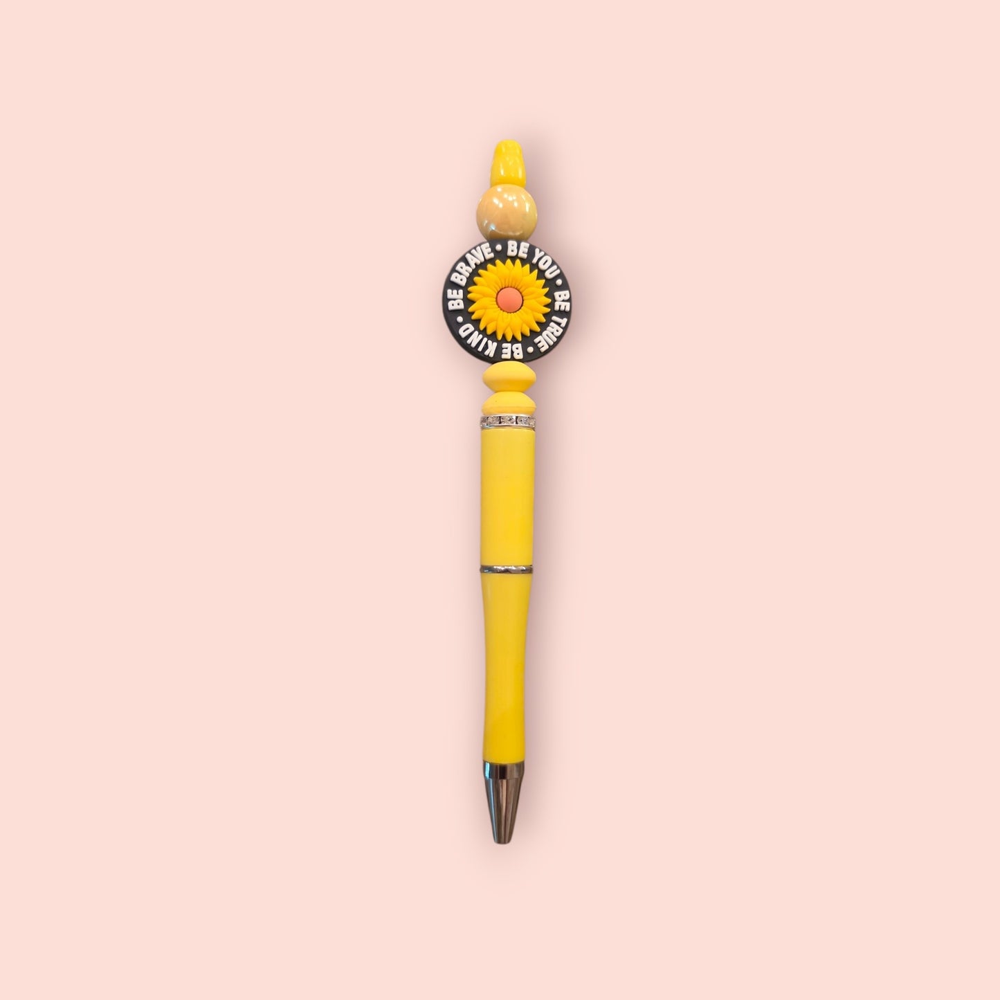 Be Brave Be You Yellow Pen