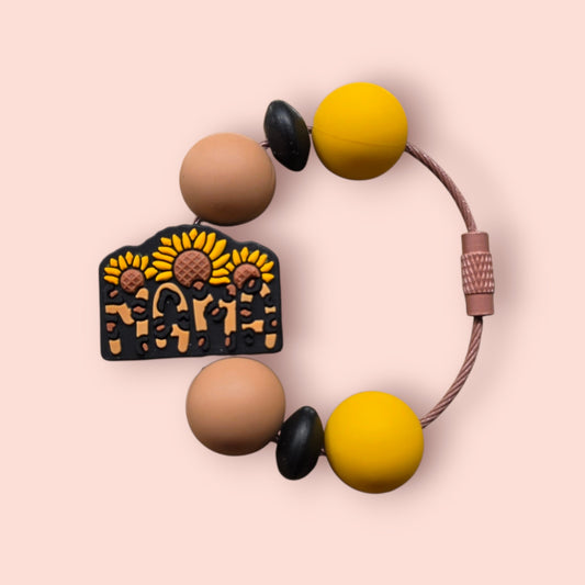 "Mama with Sunflowers" Tumbler Charm