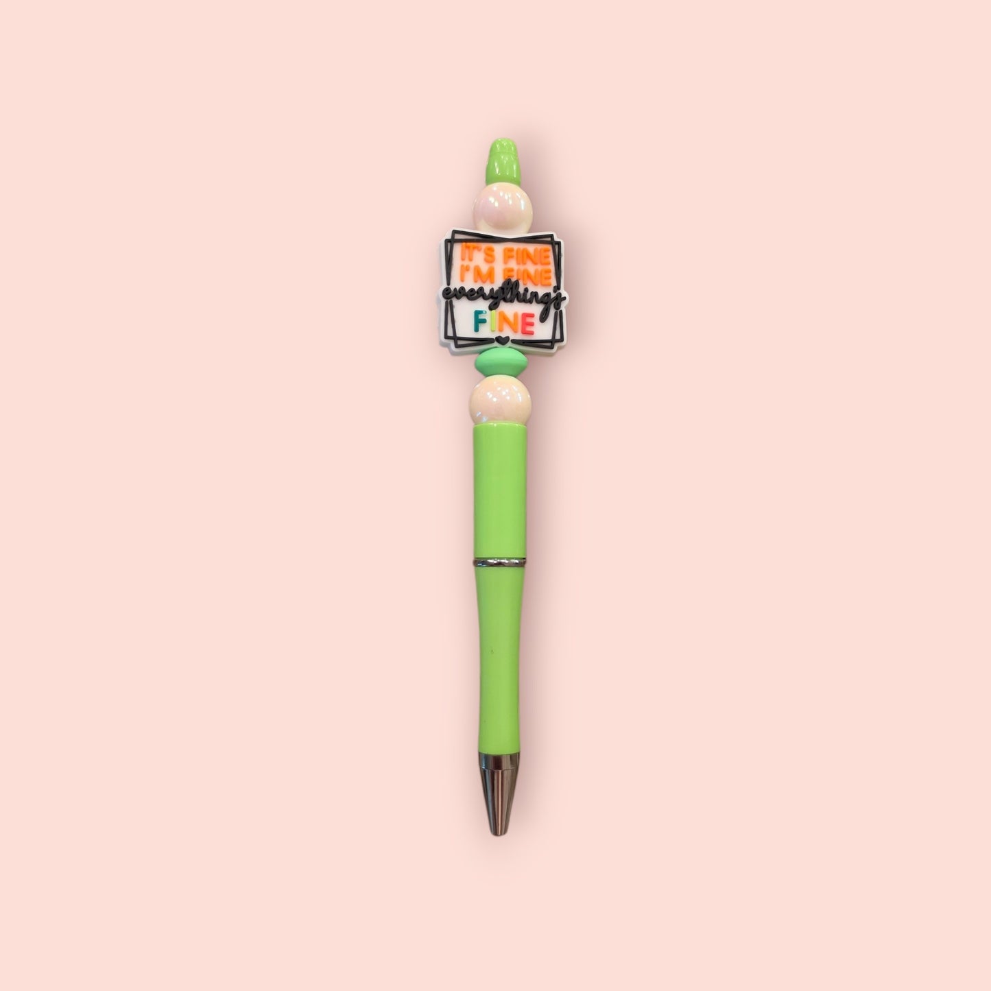 I'm Fine Green Pen