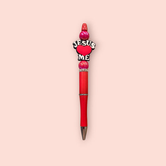 Jesus Loves Me Red Pen