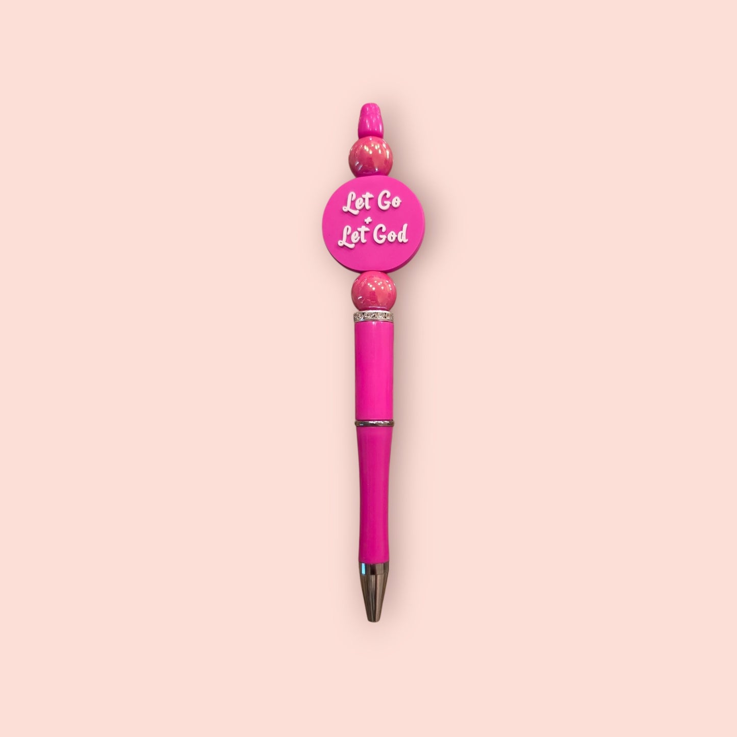 Let Go + Let God Pink Pen