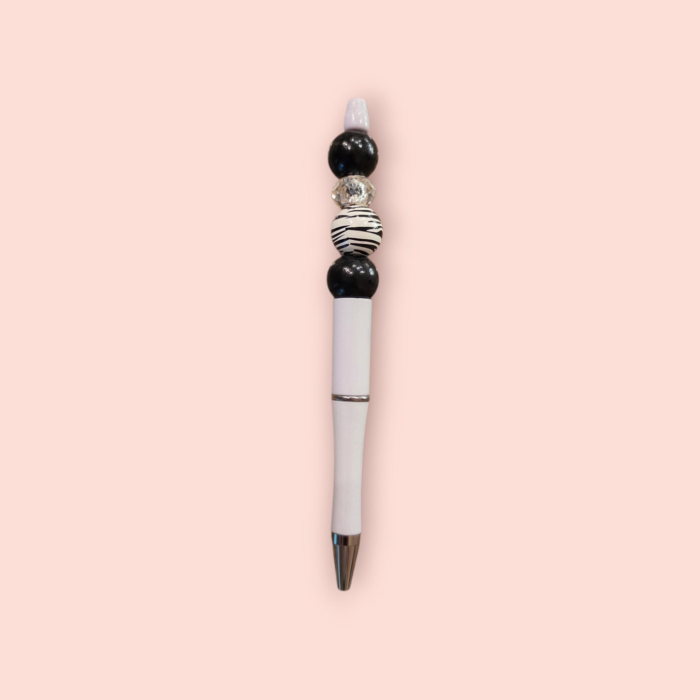 White Pen with Black & Zebra