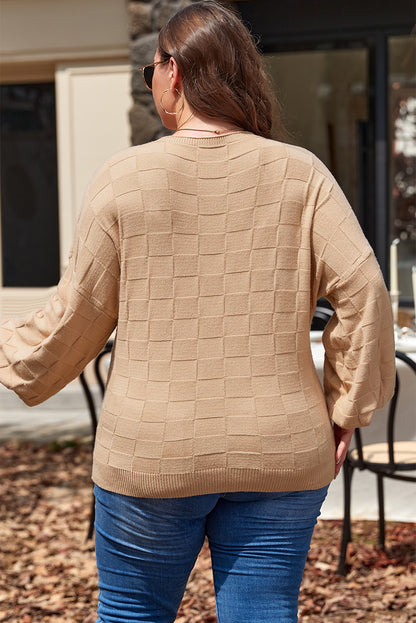 Cozy Checkmate Sweater