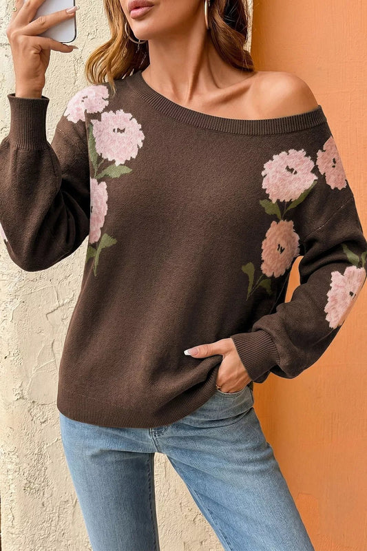 Stop & Smell The Rosies Sweater - Bayou Curves