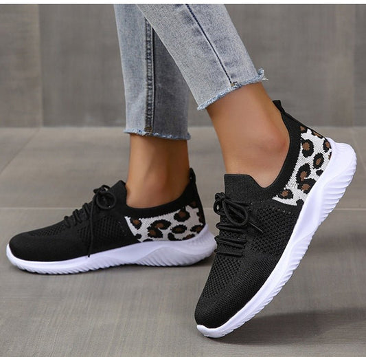 Wild Side Knit Sneakers - Bayou Curves