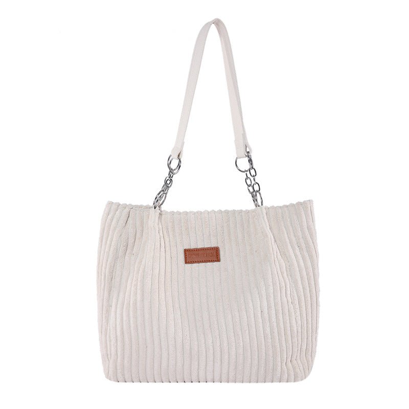 Large Capacity Tote Bag - Bayou Curves