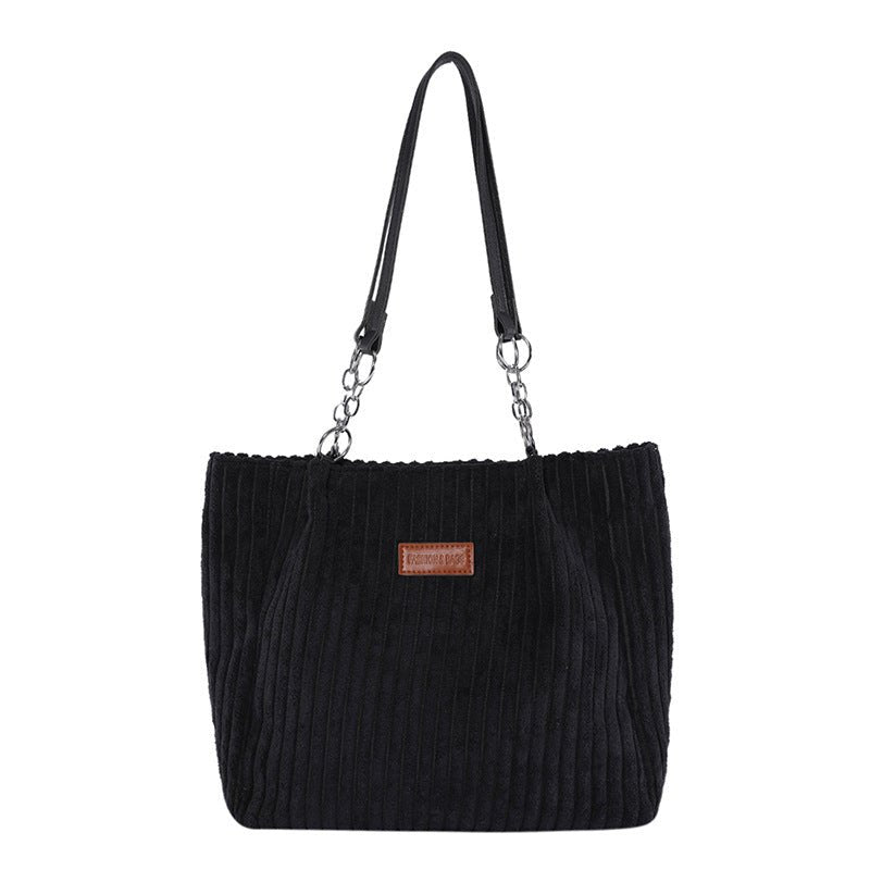 Large Capacity Tote Bag - Bayou Curves