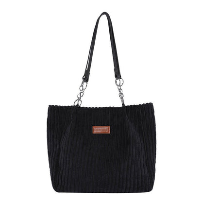 Large Capacity Tote Bag - Bayou Curves