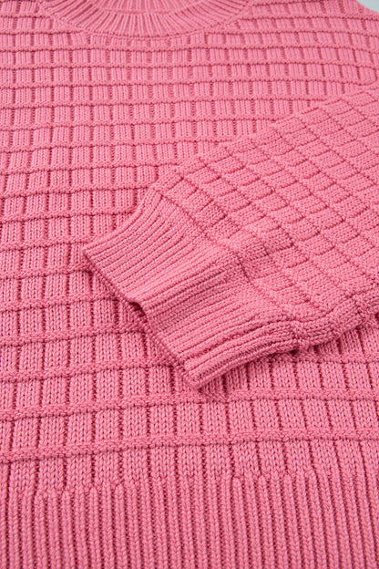 Sweet Texture Drop-Shoulder Sweater