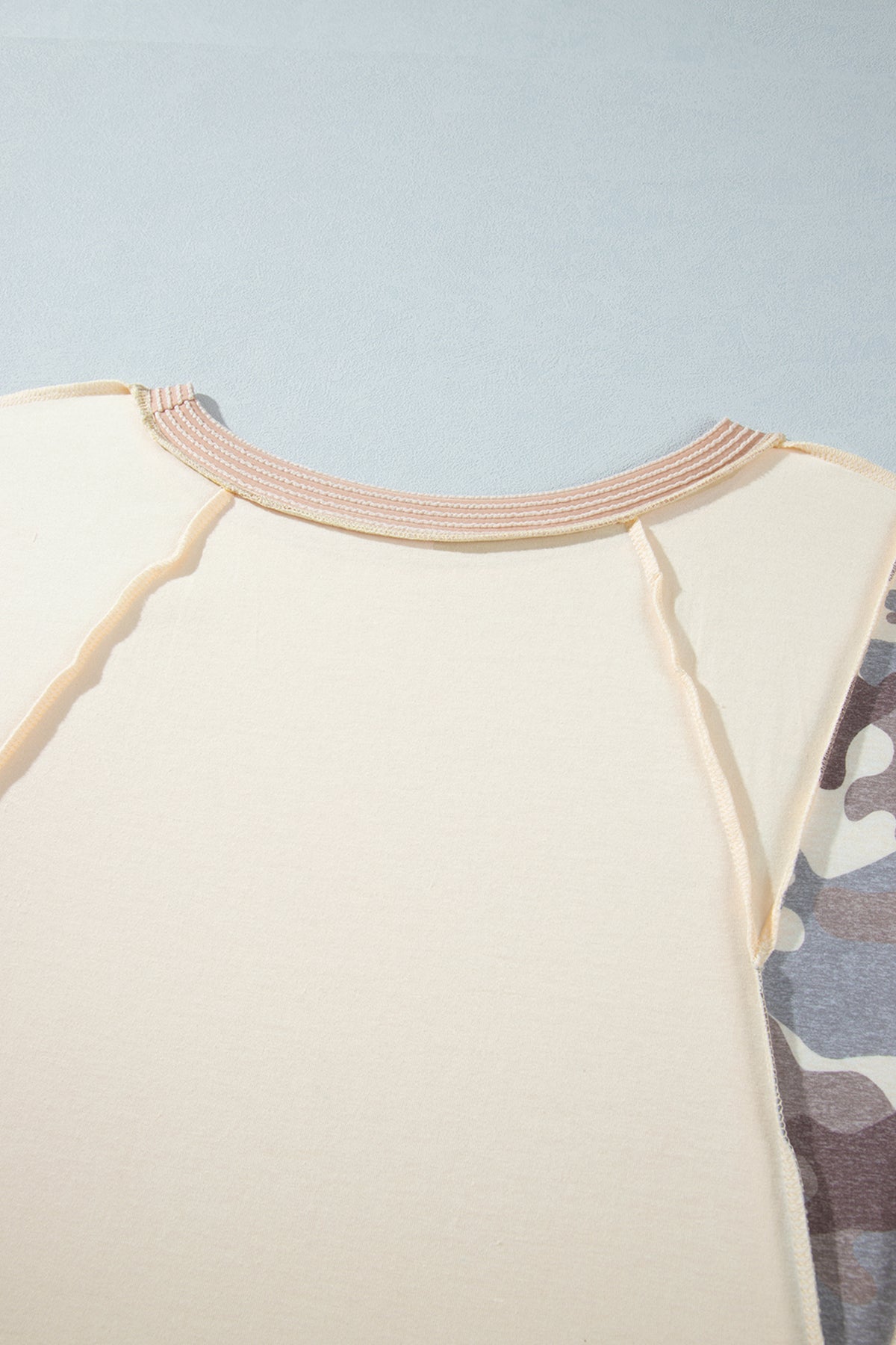 Camo With A Feminine Twist Top