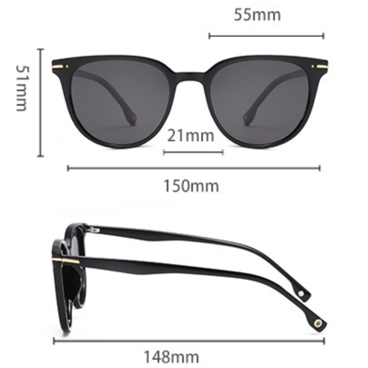 UV Protection Sunglasses - Bayou Curves