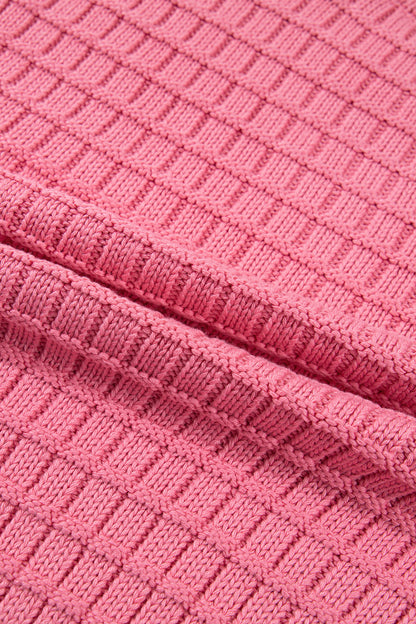 Sweet Texture Drop-Shoulder Sweater